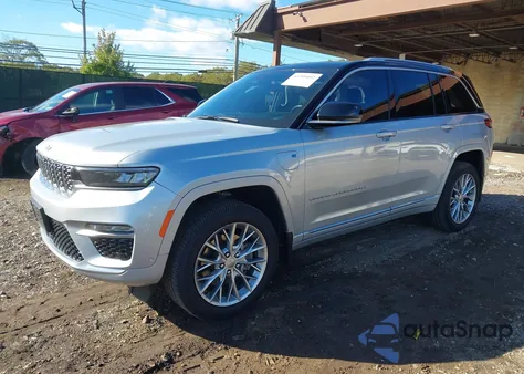 2023 Jeep Grand Cherokee 4Xe Summit из США, поврежденный, VIN 1C4RJYE64P8891602
